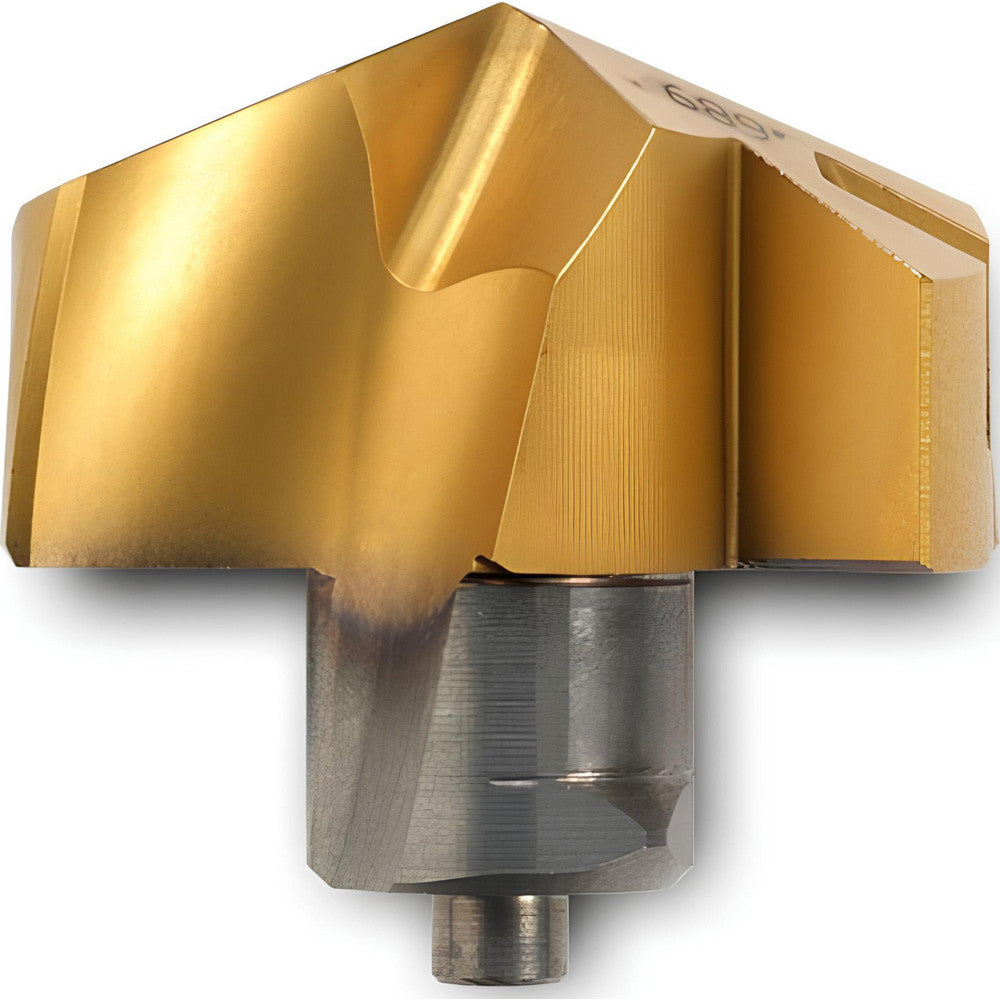 Ingersoll Cutting Tools 5120095 Replaceable Drill Tip TPA1940R01 IN2505, 19.00 mm Dia, 140 deg Point, Grade IN2505