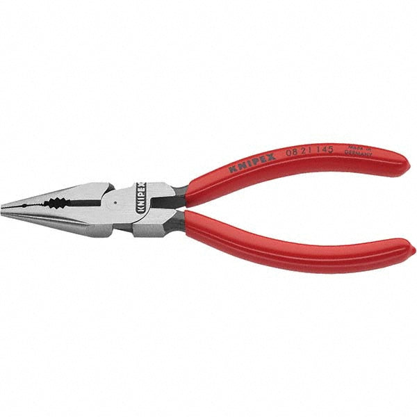 Knipex 08 21 145 SBA Combination Needle Nose Plier 145 mm OAL, Side Cutter