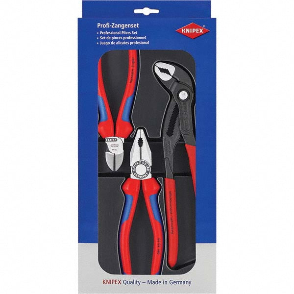 Knipex 00 20 09 V01 Plier Set 3 Pc, Assortment