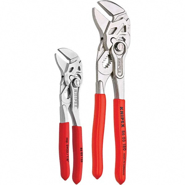 Knipex 9K 00 80 121 US Plier Set 2 Pc, Tongue & Groove Pliers