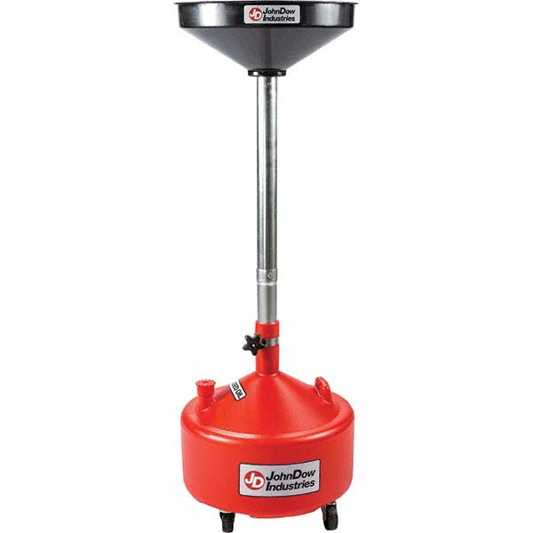JohnDow JDI-8DCP Oil Drain Container 8 gal, Red