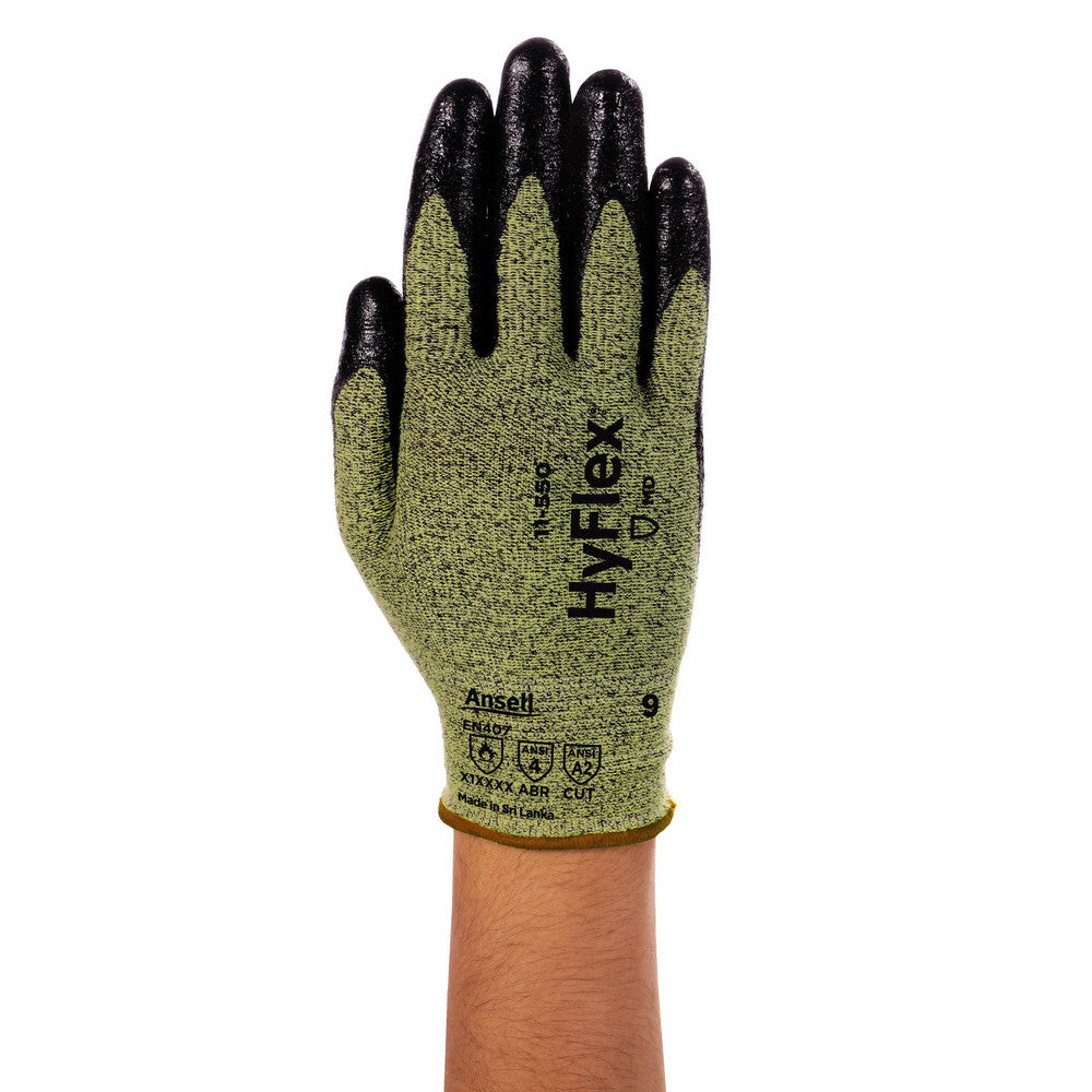 Ansell 11550110 General Purpose Gloves Size 3X-Large, Nitrile-Coated, Knit