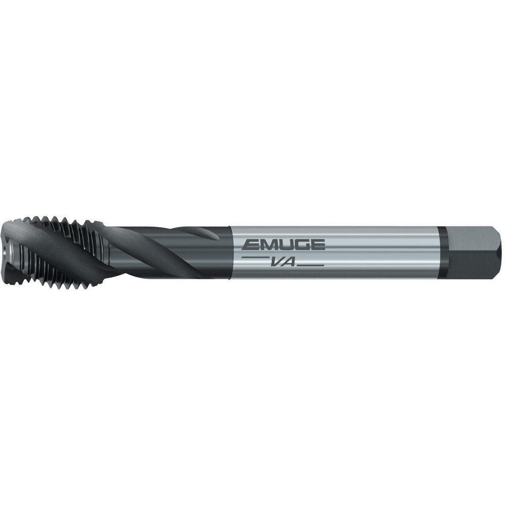 Emuge CU503200.5251 Spiral Flute Tap 1-3/8-8, UNS, 5 Flute, Modified Bottoming Chamfer, 2B Class of Fit, Cobalt, Oxide Finish