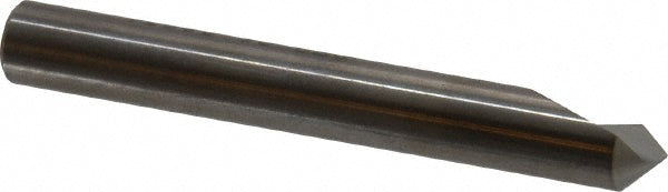 Kyocera SGS Precision Tools 74207 Countersink 1/4" Head Dia, 90.00 deg Included Angle, 1 Flute, Solid Carbide, Right Hand Cut