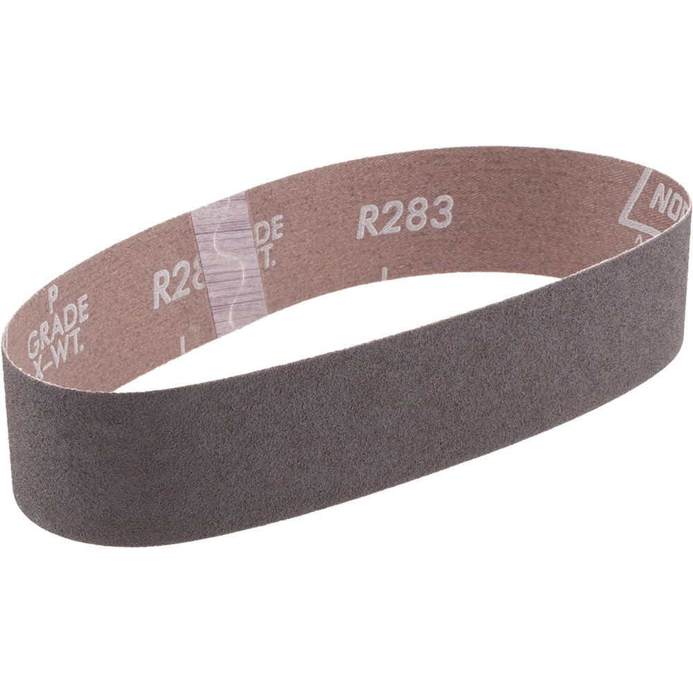 Norton 78072727587 Abrasive Belt 1-1/2" Wide, 18-15/16" Long, 80 Grit, Aluminum Oxide