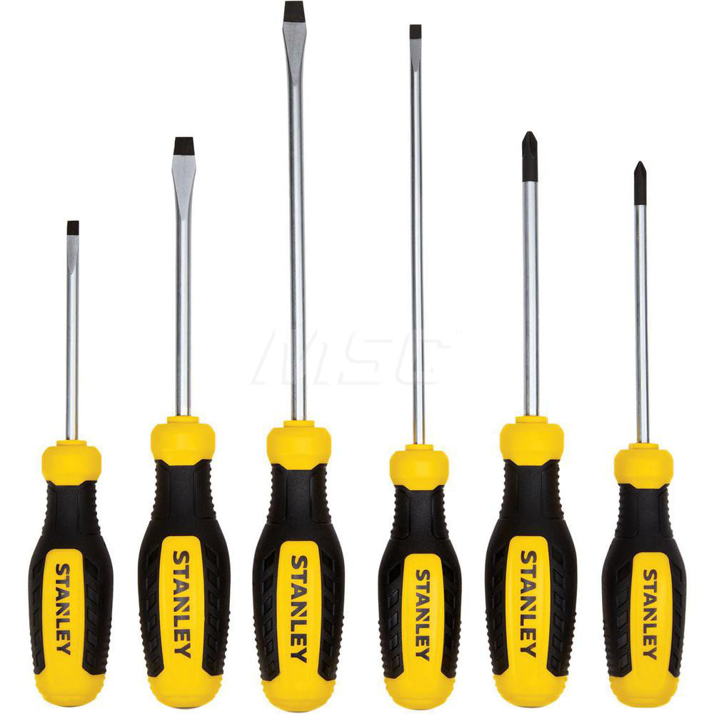 Stanley STHT60025 Screwdriver Set 6 Pc, Phillips & Slotted