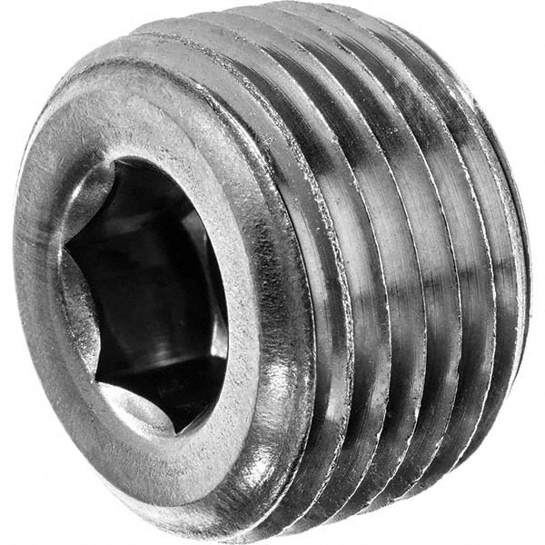 USA Industrials ZUSA-PF-324 Pipe Hex Socket Plug 3/4", 304 Stainless Steel