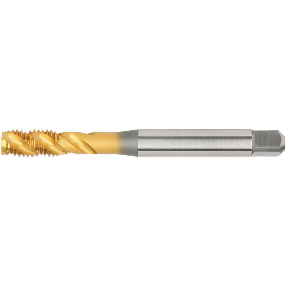 Widia 5368720 Spiral Point Tap M2.5x0.45 UNC, 2 Flutes, Semi-Bottoming, 6H Class of Fit, High Speed Steel, Uncoated