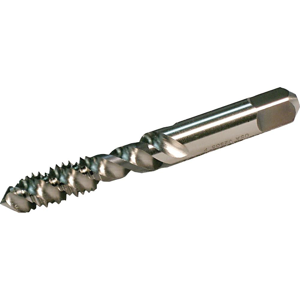 Widia 2748296 Spiral Flute Tap M4x.70 Metric, 3 Flutes, Bottoming, 6H Class of Fit, High Speed Steel, Uncoated