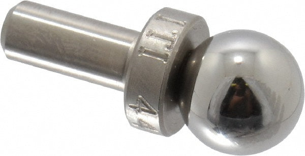 Jergens 29012 Shoulder Tooling Ball Checking, 3/8" Ball Dia, 0.1872" Shank Dia
