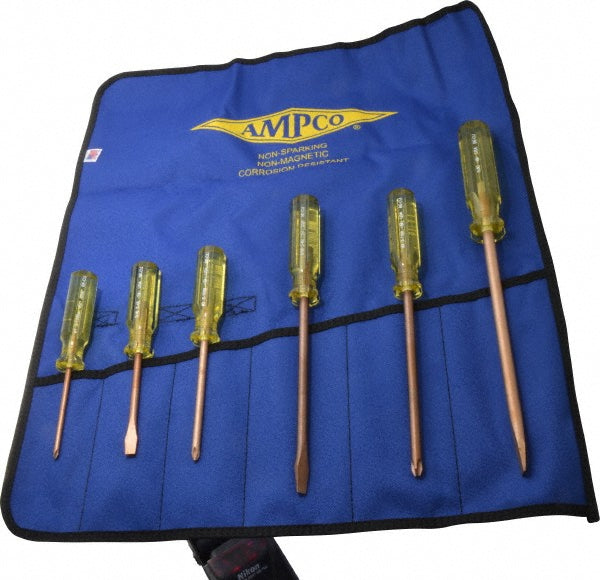 Ampco M-39 Screwdriver Set 6 Pc, Phillips & Slotted