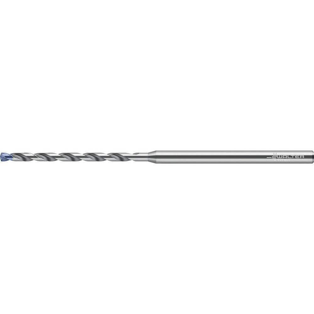 Walter-Titex 8184786 Micro Drill Bit 7/64" (0.1094") Dia, 2.78 mm Dia, (0.1094"), 140 deg, Solid Carbide