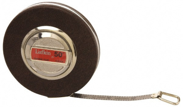 Lufkin C213CXN Tape Measure 50' Long, 3/8" Width, White Blade