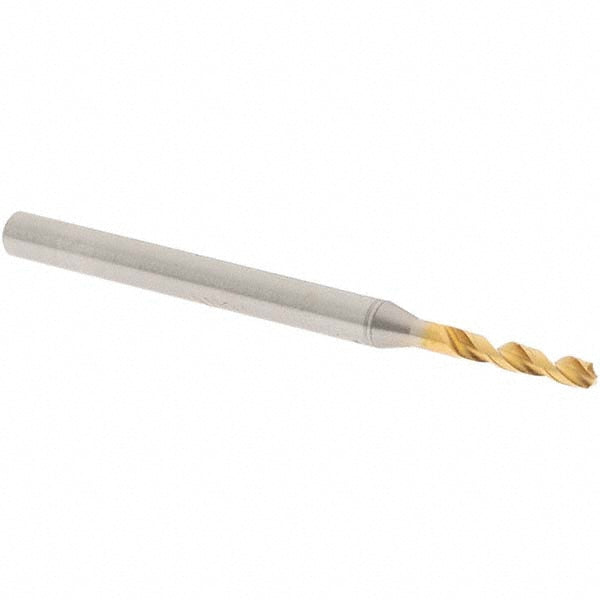 OSG 61518 Screw Machine Length Drill Bit 1.80 mm (0.0709) Dia, 140 deg, Vanadium High Speed Steel