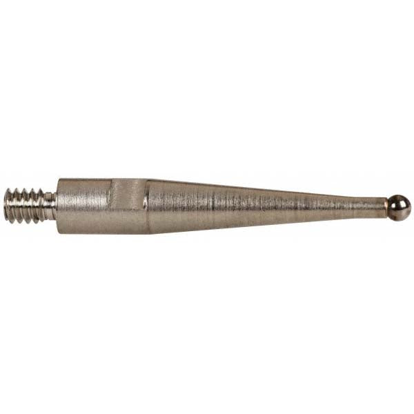 TESA Brown & Sharpe 18.60201 Test Indicator Ball Contact Point 1 mm Ball Dia, 12.7 mm Contact Point Length, Carbide
