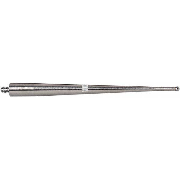 TESA Brown & Sharpe 18.60211 Test Indicator Ball Contact Point 1 mm Ball Dia, 38.1 mm Contact Point Length, Carbide