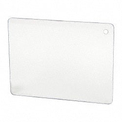 Loc-Line 60529 10 Inch Long x 7-1/2 Inch Wide x 1/8 Inch High/Thick Polycarbonate Replacement Shield