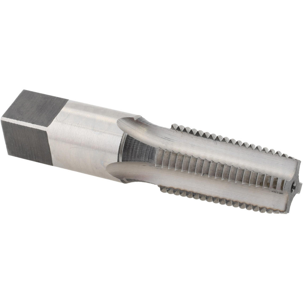 Reiff & Nestor 46110 Standard Pipe Tap 1/4-18, NPT, 4 Flutes, High Speed Steel, Bright/Uncoated