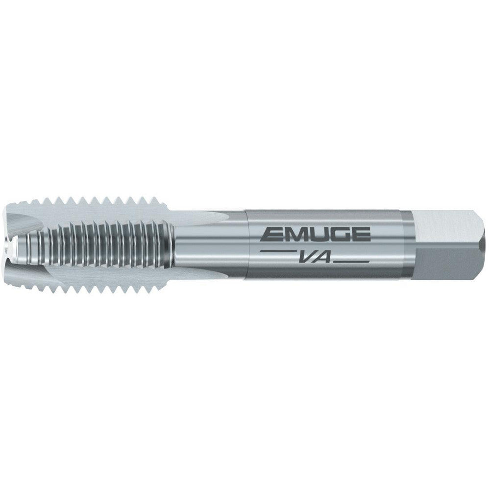 Emuge AU203000.5016 Spiral Point Tap 3/4-10 UNC, 4 Flutes, Plug Chamfer, 2B Class of Fit, High-Speed Steel-E, NT Coated