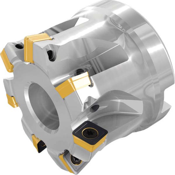 Iscar 3323465 Indexable High-Feed Face Mill 1.439 to 2" Cut Dia, 0.75" Arbor Hole