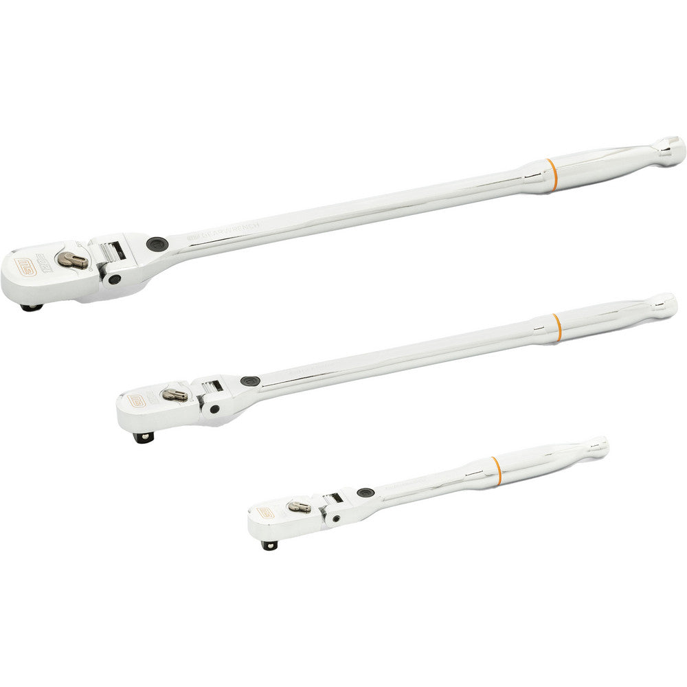 GEARWRENCH 81382 Ratchets Tool Type Ratchet Drive Size (Inch) 1/4 3/8 1/2 Head Shape Teardrop Head Features Locking Flex Head Style Flexible Material Alloy Steel