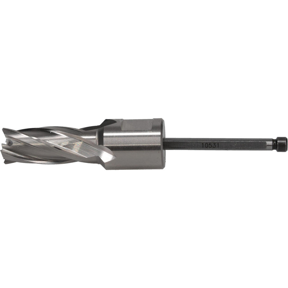Hougen 12118 Annular Cutter 9/16" Dia, 1" Depth of Cut, High Speed Steel