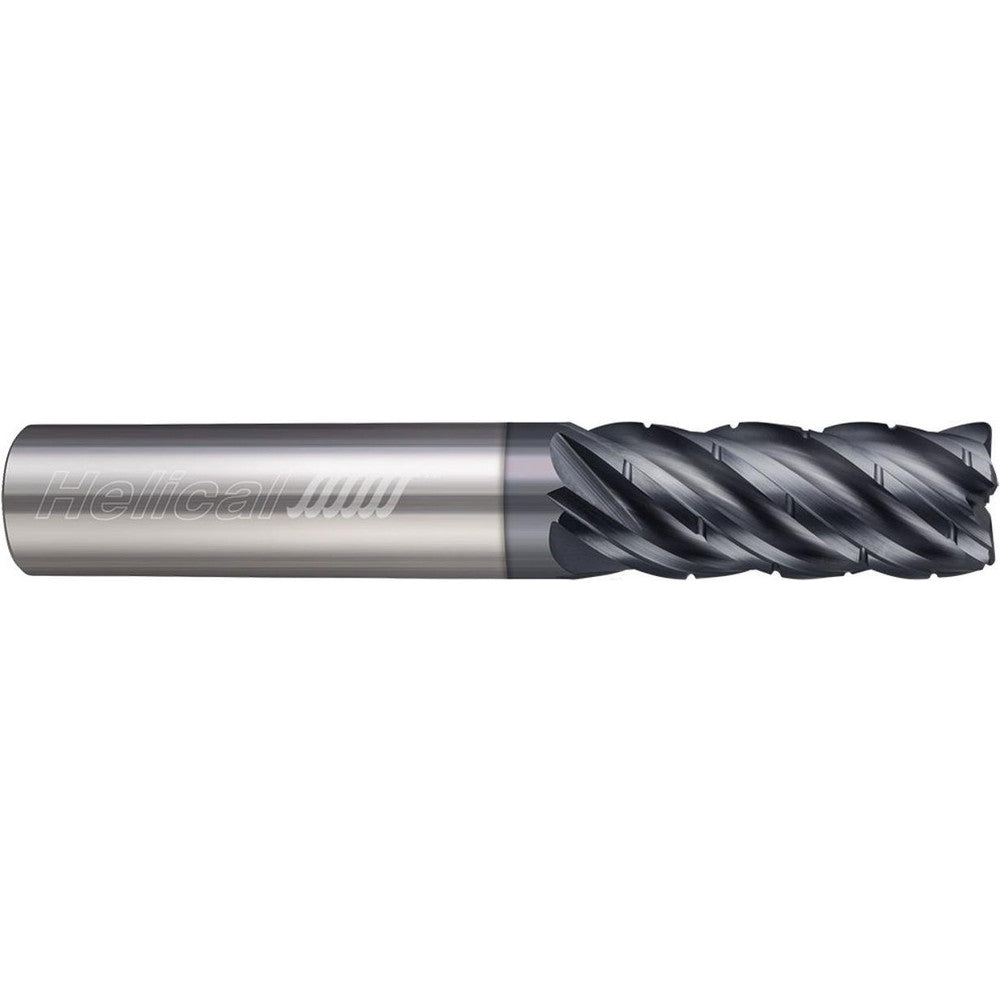Helical Solutions 59415 Corner Radius End Mill 3/4" Dia, 2-1/4" LOC, 0.0300" Radius, 5 Flute, Solid Carbide