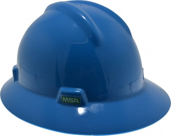 MSA 475368 Hard Hat Impact Resistant, Full Brim, Type 1, Class E