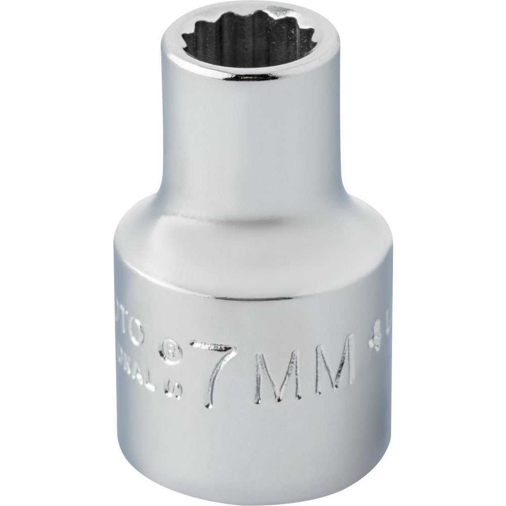 Proto J5207M Hand Socket 7 mm Socket, 12-Point