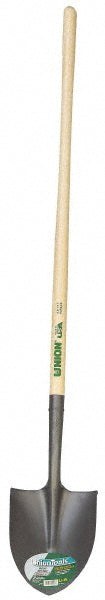 UnionTools 40191 Digging Shovel Steel, Round, 11.5" Blade Length
