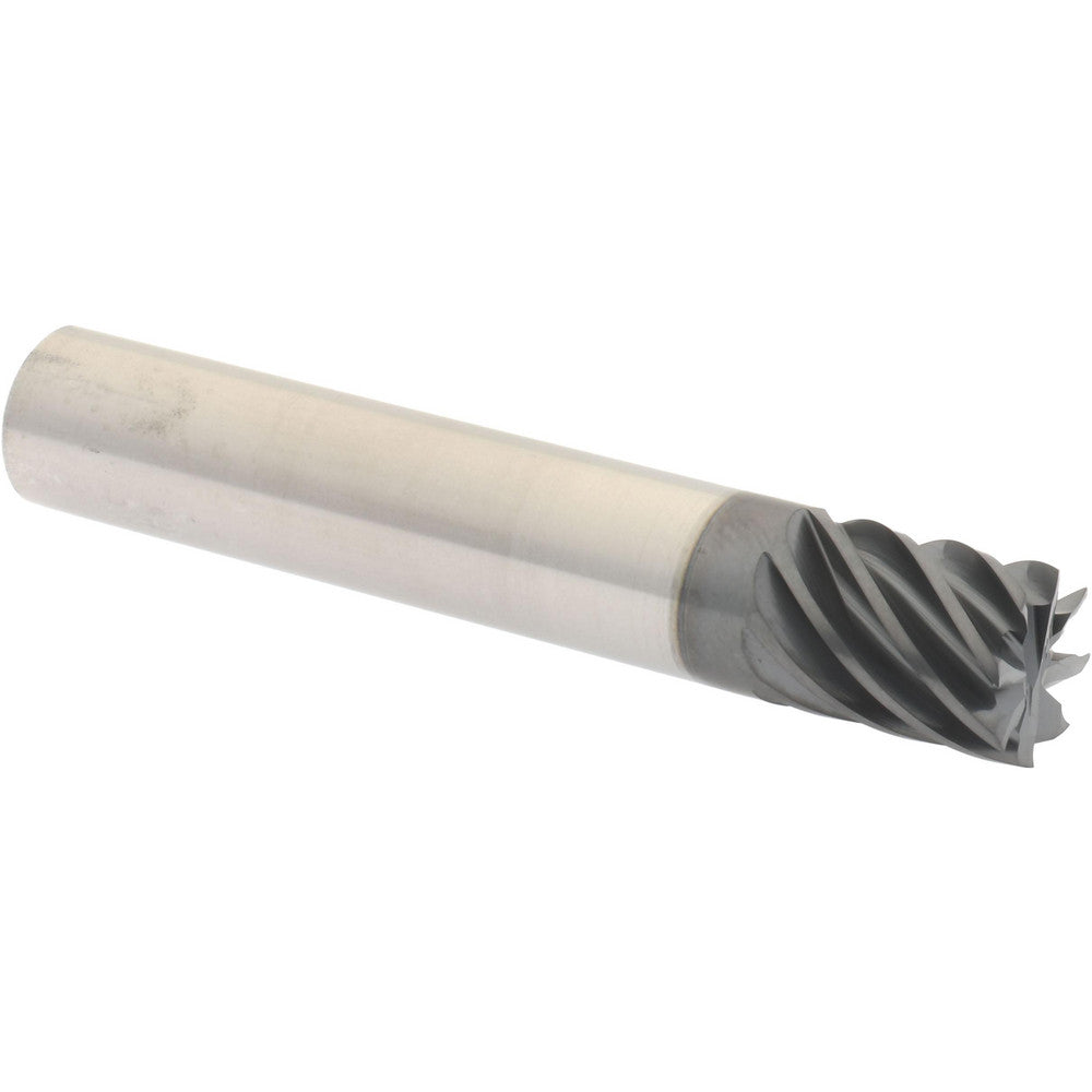 Accupro 317204 Square End Mill 0.5000" Dia, 0.625" LOC, 0.5" Shank Dia, 3" OAL, 8 Flutes, Solid Carbide