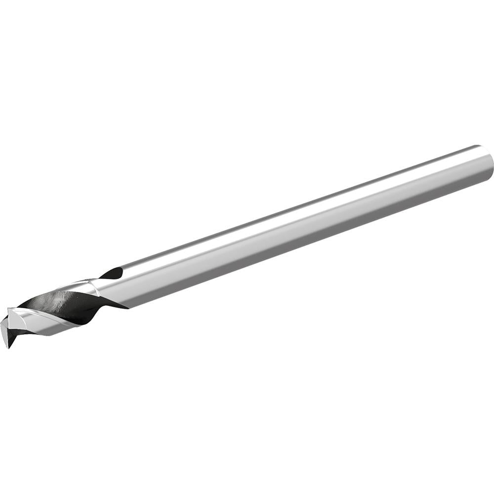 Widia 6853426 Square End Mill 1/2" Dia, 1-1/4" LOC, 2 Flute, Solid Carbide
