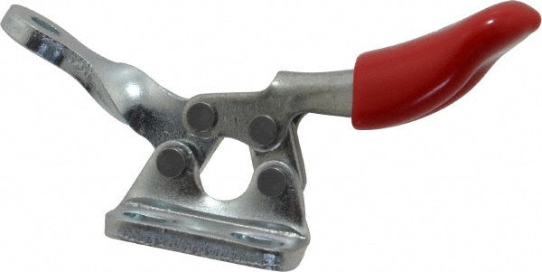 De-Sta-Co 205-SL Manual Hold-Down Toggle Clamp Horizontal, 60 lb Capacity, Solid Bar, Left Flanged Base