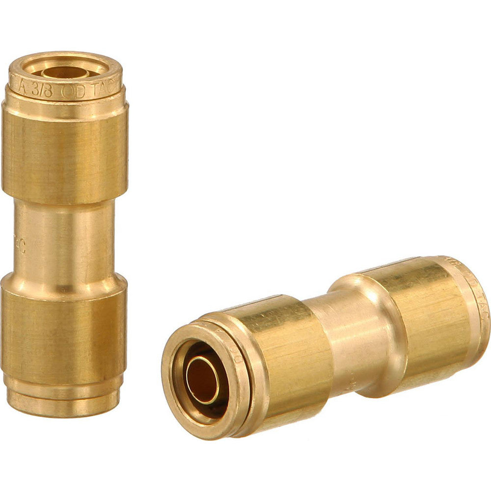 Pro-Source PC62-DOT-8 Metal Push-To-Connect Tube Fittings Connection Type Push-to-Connect Material Brass Tube Outside Diameter 1/2 Standards DOT For Use With General Purpose Overall Length (mm) 46.60