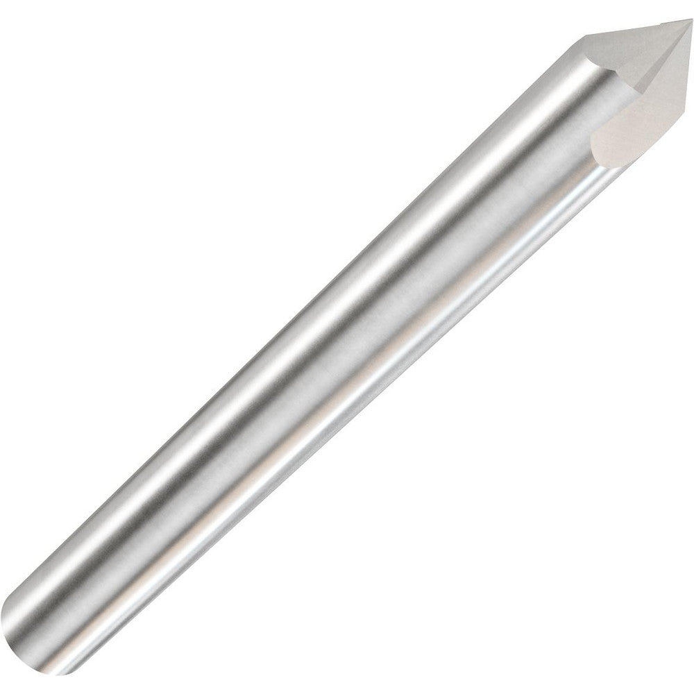 Accupro E599943845 Chamfer Mill 3/16" Dia, 2 Flutes, Solid Carbide