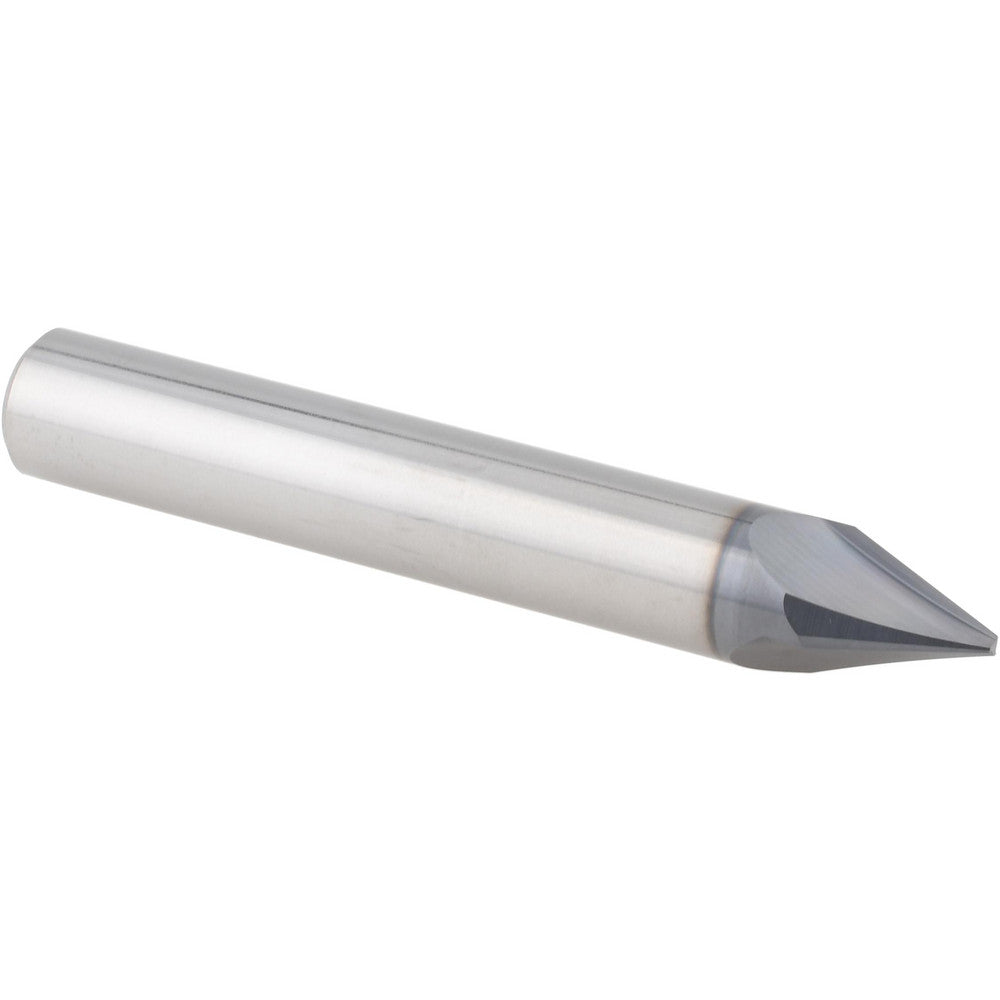 Accupro EM99943840 Chamfer Mill 3/8" Dia, 3 Flutes, Solid Carbide