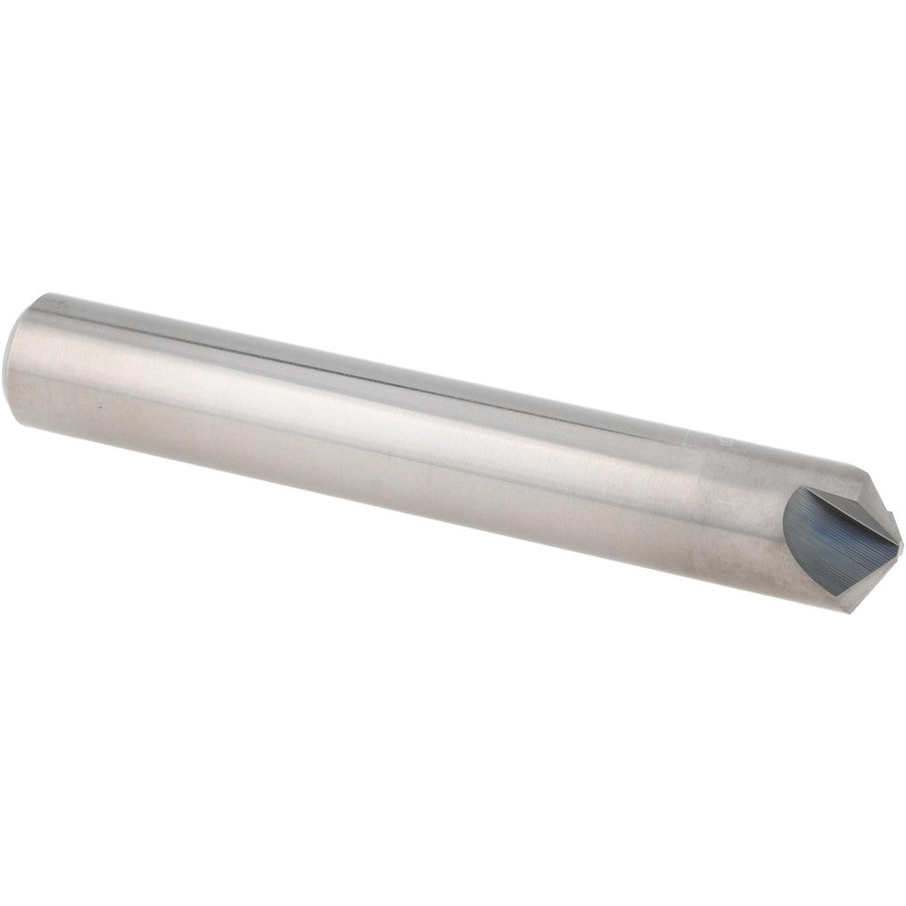 Accupro E599943862 Chamfer Mill 3/8" Dia, 3 Flutes, Solid Carbide