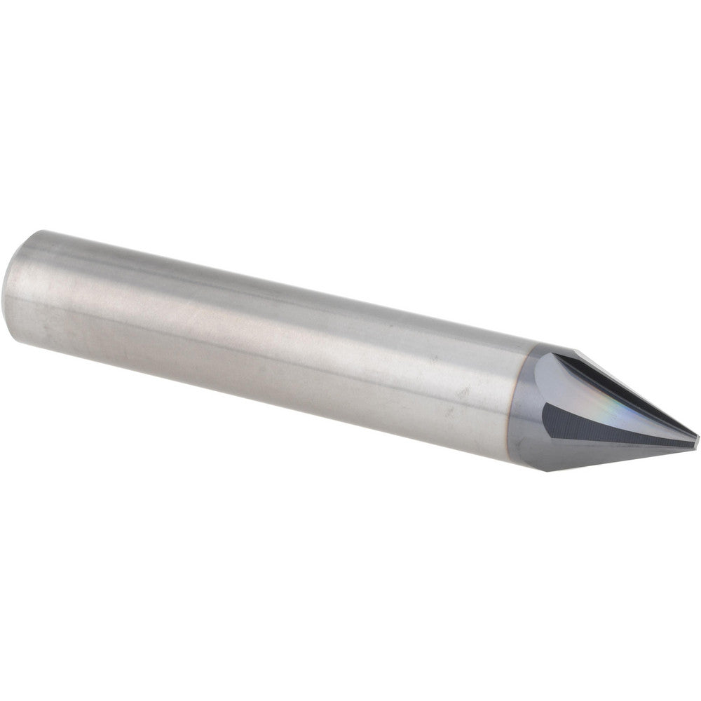 Accupro EM99943867 Chamfer Mill 1/2" Dia, 4 Flutes, Solid Carbide