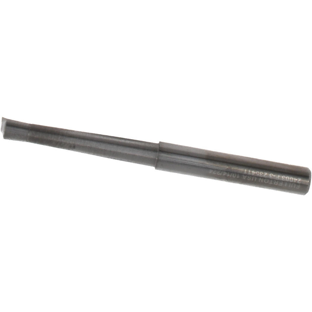 Fullerton Tool Co. 24003 Boring Bar 0.18" Min Bore, 1" Max Depth, Right Hand Cut, Micrograin Solid Carbide