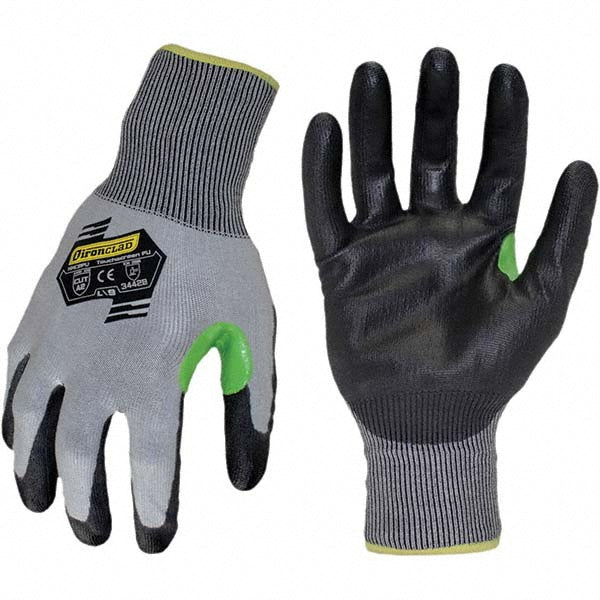 ironCLAD KKC2PU-05-XL Cut-Resistant Gloves Size X-Large, ANSI Cut A2, ANSI Puncture 4, Polyurethane, Series KKC2PU