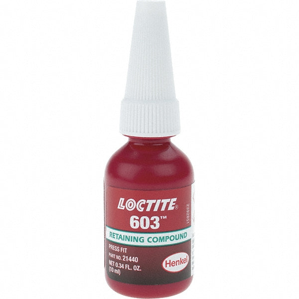Loctite 231097 Retaining Compound 10 mL Tube, Green, Liquid