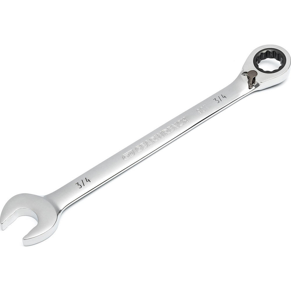 GEARWRENCH 86649 Combination Wrench 3/4" Head Size, 15 deg Offset