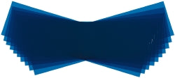 Maudlin Products PL5-005P 10 Piece, 5" Wide x 20" Long Plastic Shim Stock Sheet
