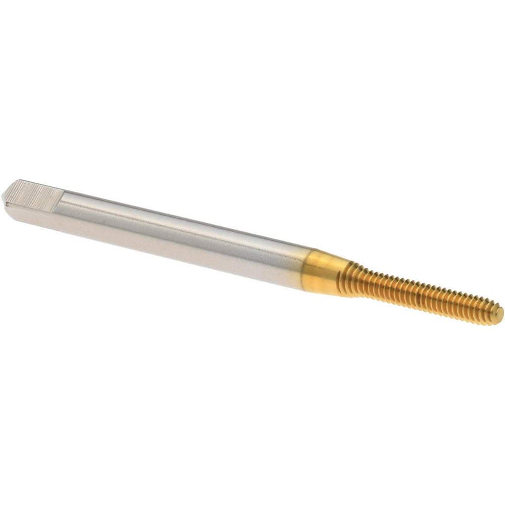 Balax 10283-01T Thread Forming Tap #2-56 UNC, 2B & 3B Class of Fit, Bottoming Chamfer, High-Speed Steel, Titanium Nitride Finish