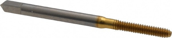 Balax 10723-01T Thread Forming Tap #4-40 UNC, 3B Class of Fit, Bottoming Chamfer, High-Speed Steel, Titanium Nitride Finish