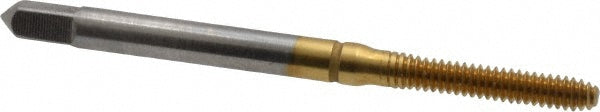 Balax 10727-01T Thread Forming Tap #4-40 UNC, Bottoming Chamfer, High-Speed Steel, Titanium Nitride Finish