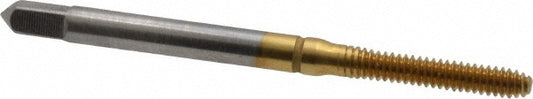 Balax 10727-01T Thread Forming Tap #4-40 UNC, Bottoming Chamfer, High-Speed Steel, Titanium Nitride Finish
