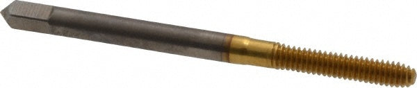 Balax 11043-01T Thread Forming Tap #5-40 UNC, 3B Class of Fit, Bottoming Chamfer, High-Speed Steel, Titanium Nitride Finish