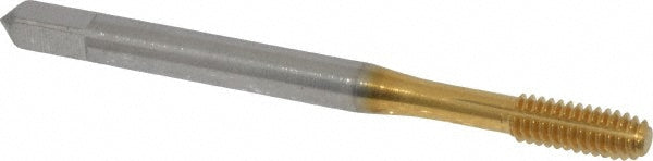 Balax 11626-01T Thread Forming Tap #8-32 UNC, 2B Class of Fit, Bottoming Chamfer, High-Speed Steel, Titanium Nitride Finish