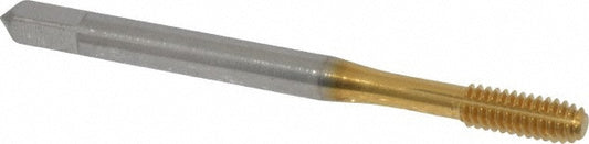 Balax 11626-01T Thread Forming Tap #8-32 UNC, 2B Class of Fit, Bottoming Chamfer, High-Speed Steel, Titanium Nitride Finish